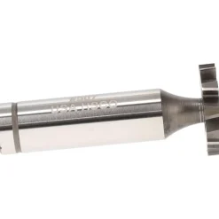 Woodruff Keyseat Cutter: 7/8" Cut Dia, 5/32" Cut Width, 1/2" Shank Dia, Staggered Tooth