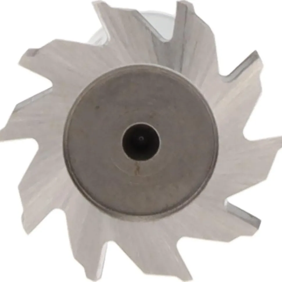 Woodruff Keyseat Cutter: 7/8" Cut Dia, 5/32" Cut Width, 1/2" Shank Dia, Staggered Tooth