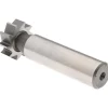 Woodruff Keyseat Cutter: 3/4" Cut Dia, 1/4" Cut Width, 1/2" Shank Dia, Straight Tooth