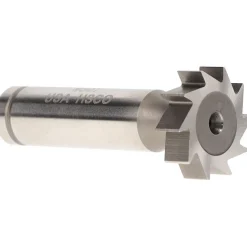 Woodruff Keyseat Cutter: 7/8" Cut Dia, 1/4" Cut Width, 1/2" Shank Dia, Straight Tooth