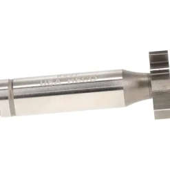 Woodruff Keyseat Cutter: 7/8" Cut Dia, 1/4" Cut Width, 1/2" Shank Dia, Straight Tooth