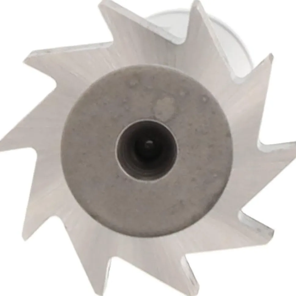 Woodruff Keyseat Cutter: 7/8" Cut Dia, 1/4" Cut Width, 1/2" Shank Dia, Straight Tooth
