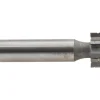 Woodruff Keyseat Cutter: 3/4" Cut Dia, 1/4" Cut Width, 1/2" Shank Dia, Straight Tooth