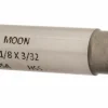 Woodruff Keyseat Cutter: 1-1/8" Cut Dia, 3/32" Cut Width, 1/2" Shank Dia, Straight Tooth