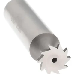 Woodruff Keyseat Cutter: 1/2" Cut Dia, 1/16" Cut Width, 1/2" Shank Dia, Straight Tooth