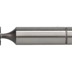 Woodruff Keyseat Cutter: 1/2" Cut Dia, 1/16" Cut Width, 1/2" Shank Dia, Straight Tooth