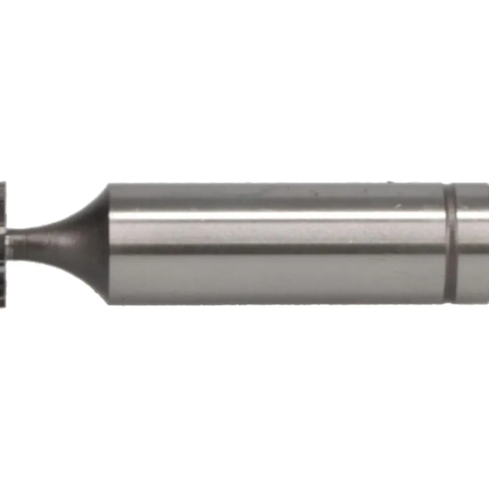 Woodruff Keyseat Cutter: 1/2" Cut Dia, 1/16" Cut Width, 1/2" Shank Dia, Straight Tooth