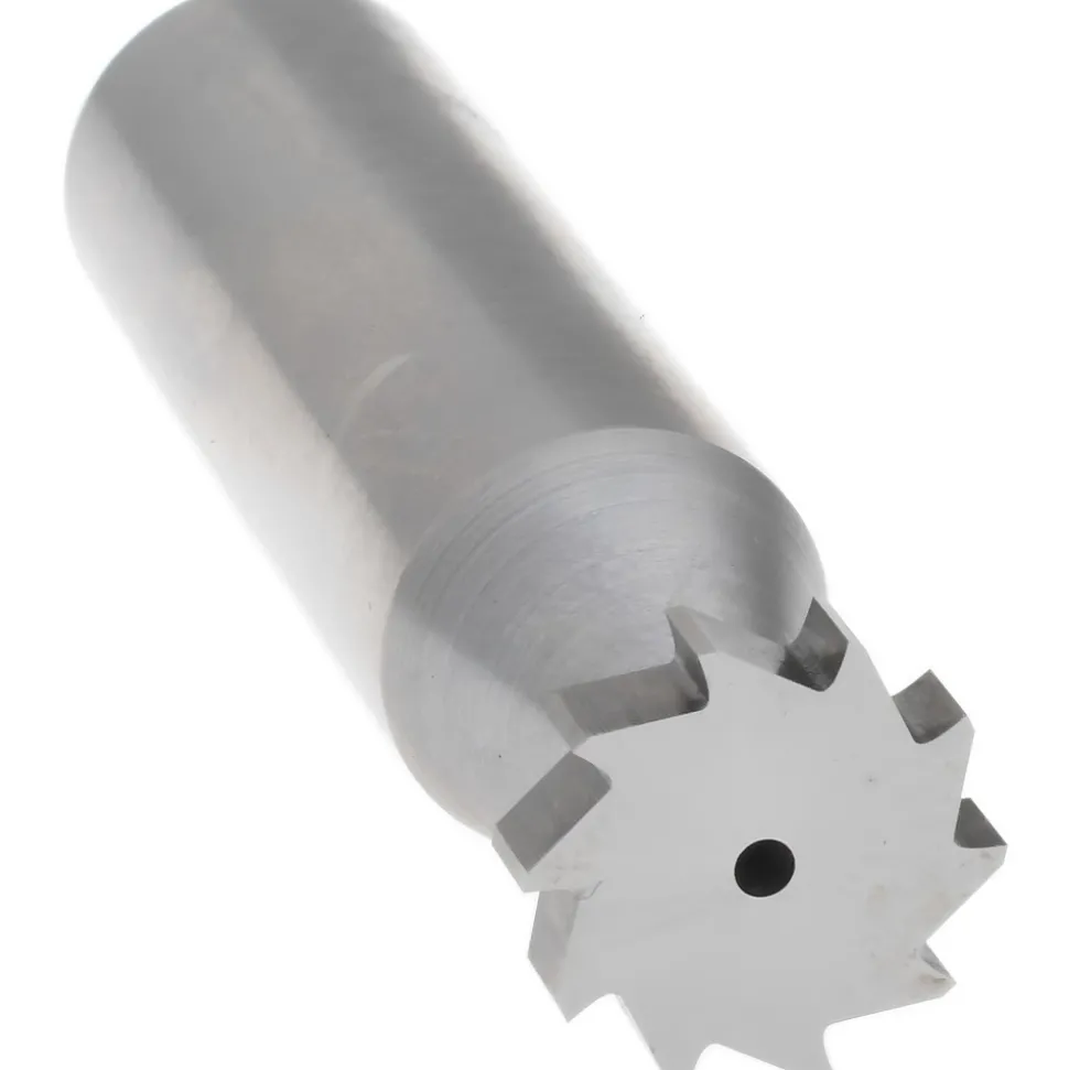 Woodruff Keyseat Cutter: 1/2" Cut Dia, 1/8" Cut Width, 1/2" Shank Dia, Straight Tooth