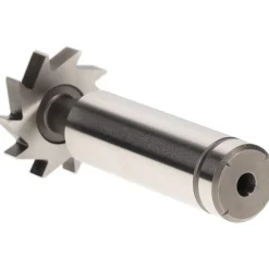 Woodruff Keyseat Cutter: 7/8" Cut Dia, 5/32" Cut Width, 1/2" Shank Dia, Straight Tooth