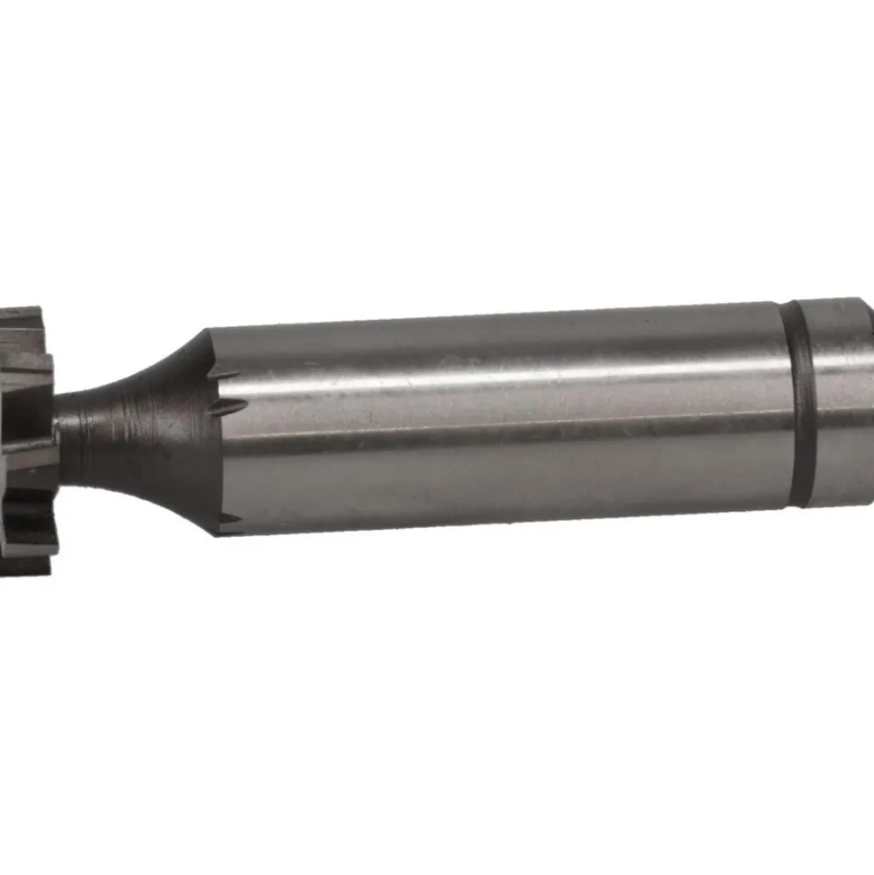 Woodruff Keyseat Cutter: 5/8" Cut Dia, 1/8" Cut Width, 1/2" Shank Dia, Staggered Tooth