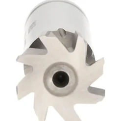 Woodruff Keyseat Cutter: 5/8" Cut Dia, 3/16" Cut Width, 1/2" Shank Dia, Staggered Tooth