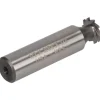 Woodruff Keyseat Cutter: 1/2" Cut Dia, 3/64" Cut Width, 1/2" Shank Dia, Straight Tooth