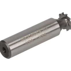 Woodruff Keyseat Cutter: 1/2" Cut Dia, 3/64" Cut Width, 1/2" Shank Dia, Straight Tooth