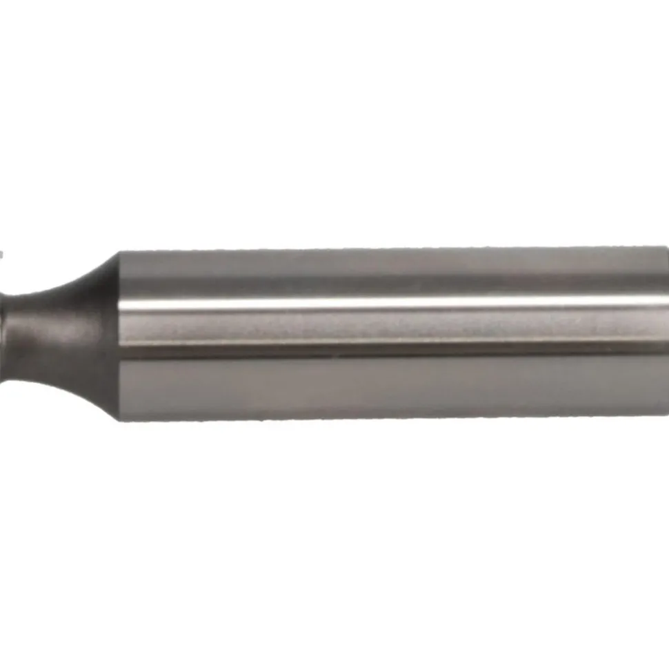 Woodruff Keyseat Cutter: 1/2" Cut Dia, 1/2" Shank Dia, Straight Tooth
