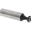 Woodruff Keyseat Cutter: 3/8" Cut Dia, 1/8" Cut Width, 1/2" Shank Dia, Straight Tooth