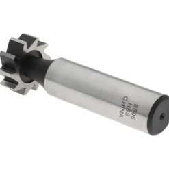 Woodruff Keyseat Cutter: 3/4" Cut Dia, 1/4" Cut Width, 1/2" Shank Dia, Straight Tooth
