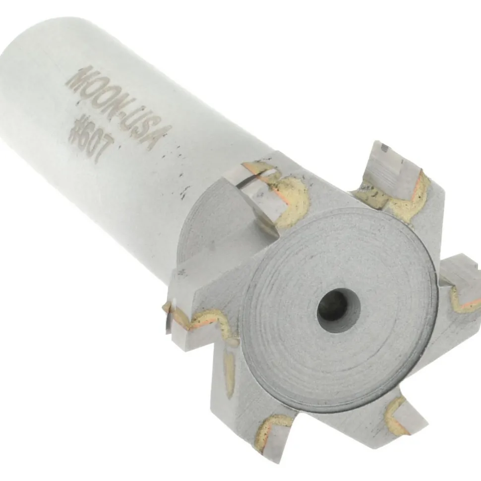 Woodruff Keyseat Cutter: 7/8" Cut Dia, 3/16" Cut Width, 1/2" Shank Dia, Straight Tooth