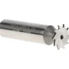 Woodruff Keyseat Cutter: 5/8" Cut Dia, 3/64" Cut Width, 1/2" Shank Dia, Straight Tooth