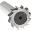 Woodruff Keyseat Cutter: 1" Cut Dia, 1/4" Cut Width, 1/2" Shank Dia, Straight Tooth