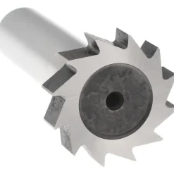 Woodruff Keyseat Cutter: 1" Cut Dia, 1/4" Cut Width, 1/2" Shank Dia, Straight Tooth