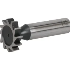 Woodruff Keyseat Cutter: 1" Cut Dia, 7/32" Cut Width, 1/2" Shank Dia, Straight Tooth