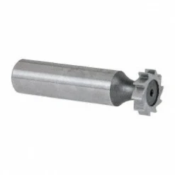 Woodruff Keyseat Cutter: 5/8" Cut Dia, 5/32" Cut Width, 1/2" Shank Dia, Straight Tooth