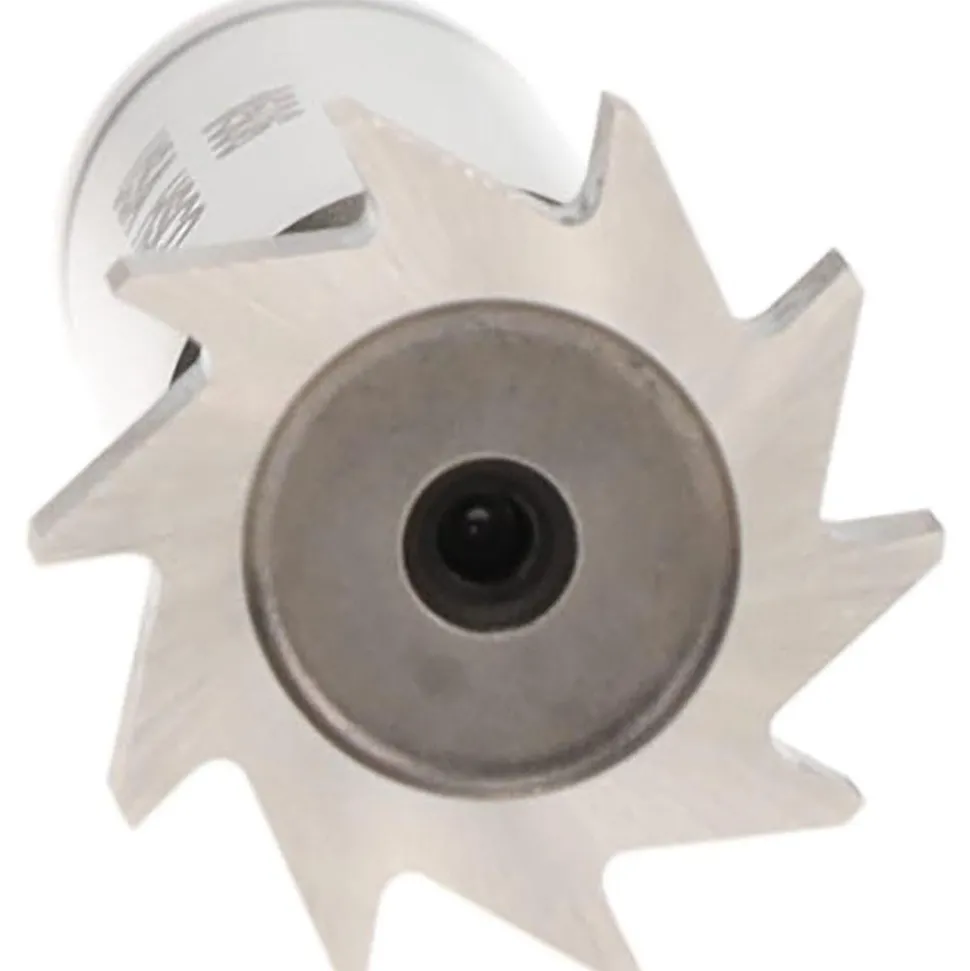 Woodruff Keyseat Cutter: 3/4" Cut Dia, 5/32" Cut Width, 1/2" Shank Dia, Straight Tooth