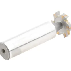 Woodruff Keyseat Cutter: 3/4" Cut Dia, 1/8" Cut Width, 1/2" Shank Dia, Straight Tooth