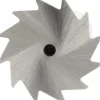Woodruff Keyseat Cutter: 1" Cut Dia, 5/64" Cut Width, 1/2" Shank Dia, Straight Tooth