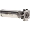 Woodruff Keyseat Cutter: 3/4" Cut Dia, 3/16" Cut Width, 1/2" Shank Dia, Straight Tooth