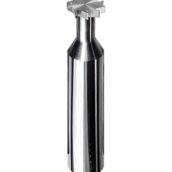 Woodruff Keyseat Cutter: 1/4" Cut Dia, 1/4" Shank Dia, Straight Tooth