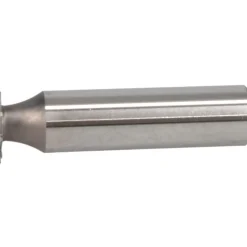 Woodruff Keyseat Cutter: 5/8" Cut Dia, 1/64" Cut Width, 1/2" Shank Dia, Straight Tooth