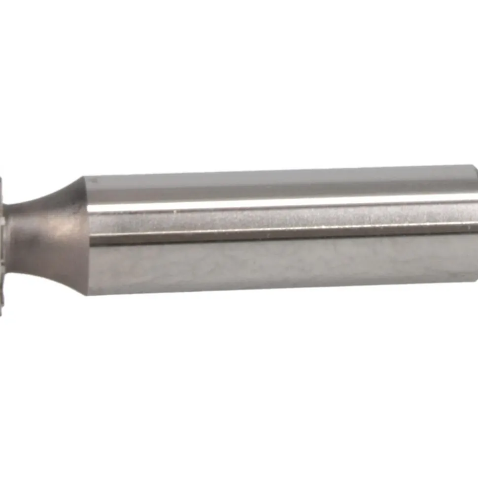 Woodruff Keyseat Cutter: 5/8" Cut Dia, 1/64" Cut Width, 1/2" Shank Dia, Straight Tooth
