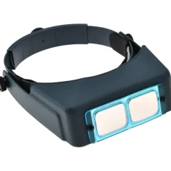 2.75x Magnification, Optical Glass, Rectangular Magnifier