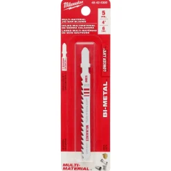 4X9/32" 6T BM 5/PK JIG SAW BLADE T-SHANK