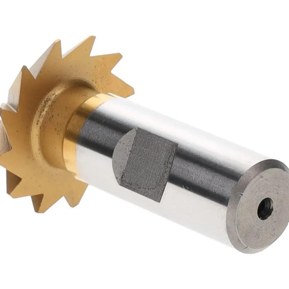1-1/2 x 1/2" 45° 12-Tooth High Speed Steel Single-Angle Cutter