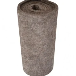 12 x 72 x 3/16" Gray Pressed Wool Felt Sheet