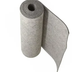 12 x 60 x 1/8" Gray Pressed Wool Felt Sheet