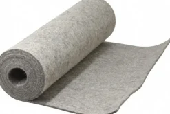 12 x 60 x 1/8" Gray Pressed Wool Felt Sheet