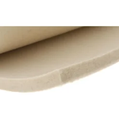 12 x 60 x 1/2" White Pressed Wool Felt Sheet